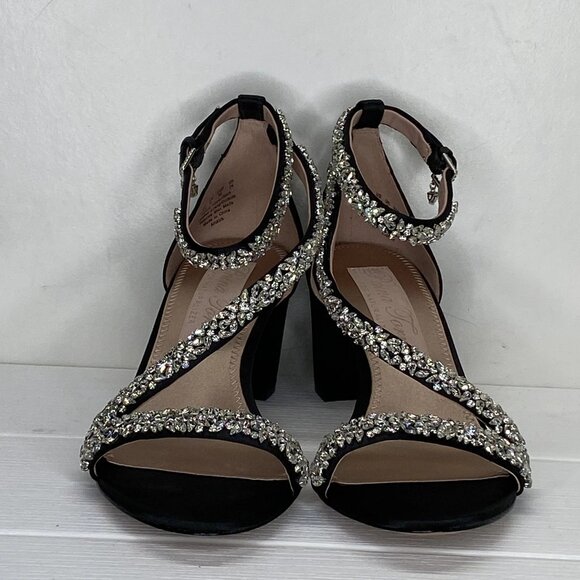 Naturalizer x Pnina Tornai Women’s Ahava Crystal Block Heel Sandals – Size 7.5 - Picture 7 of 8